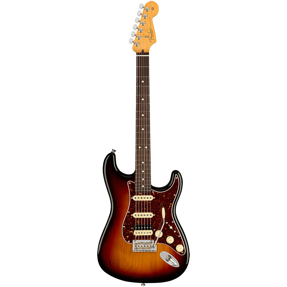 Fender American Professional II Stratocaster HSS RW 3-Color-Sunburst von Fender