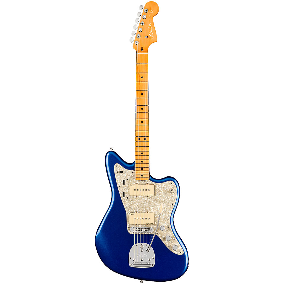 Fender American Ultra Jazzmaster MN Cobra Blue E-Gitarre Fender American Ultra Jazzmaster MN Cobra Blue E-Gitarre von Fender