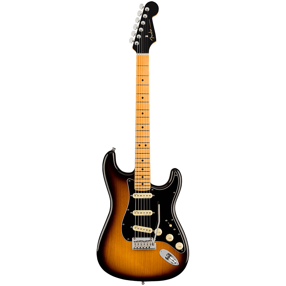 Fender American Ultra Luxe Stratocaster MN 2-Color Sunburst E-Gitarre Fender American Ultra Luxe Stratocaster MN 2-Color Sunburst E-Gitarre von Fender