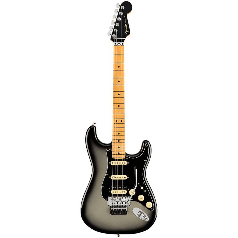 Fender American Ultra Luxe Stratocaster MN HSS FR Silverburst von Fender