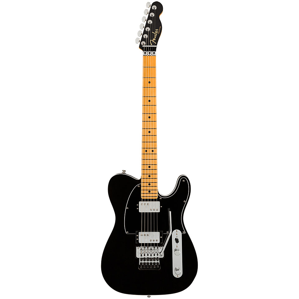 Fender American Ultra Luxe Telecaster MN HH FR Mystic Black E-Gitarre Fender American Ultra Luxe Telecaster MN HH FR Mystic Black E-Gitarre von Fender
