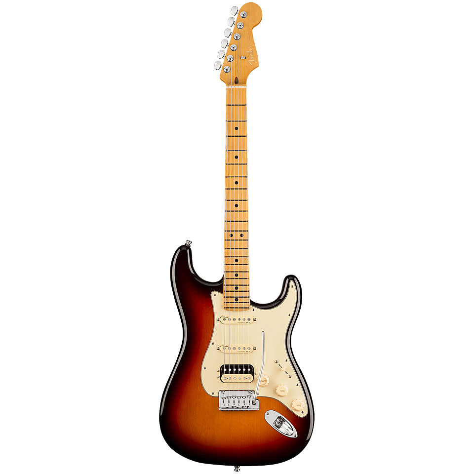 Fender American Ultra Strat HSS MN ULTRB E-Gitarre von Fender