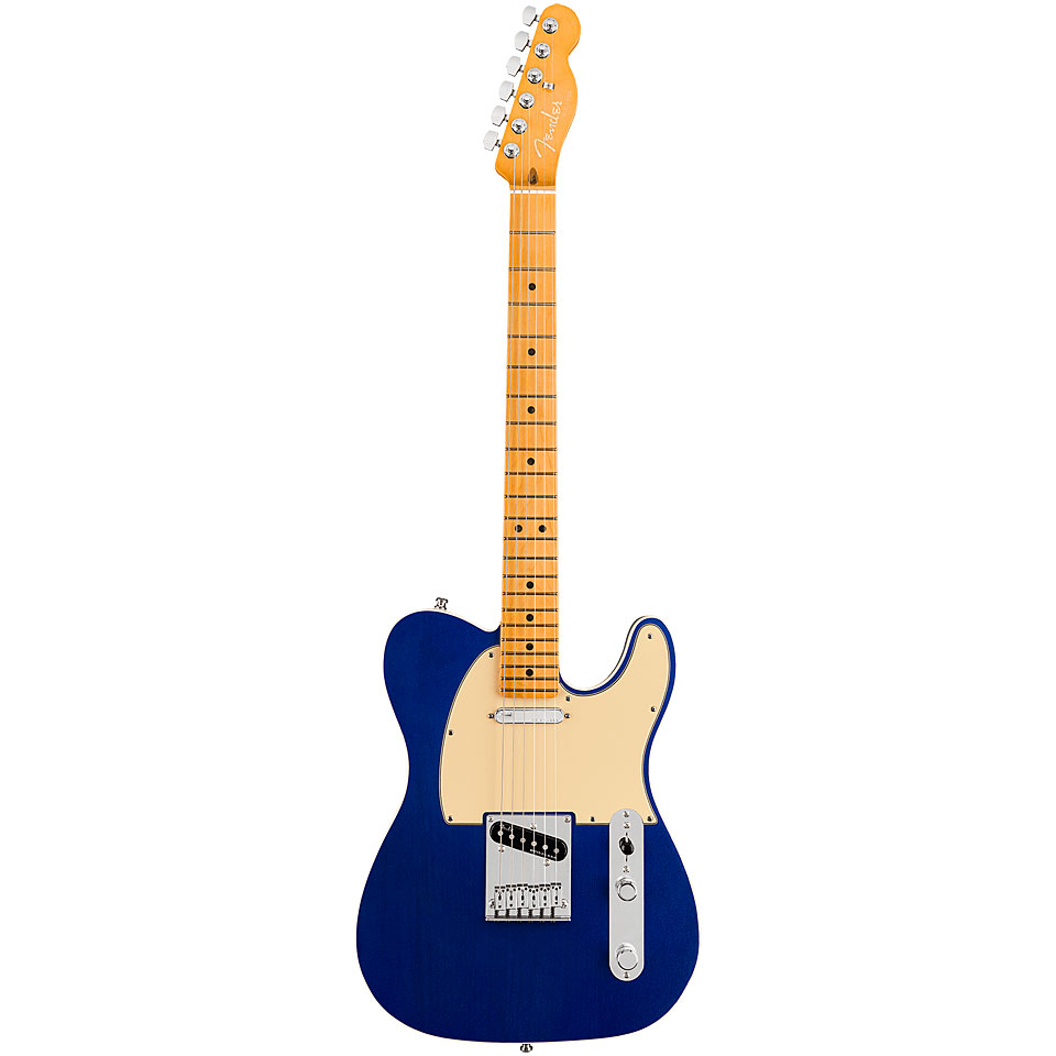 Fender American Ultra Telecaster MN Cobra Blue E-Gitarre von Fender