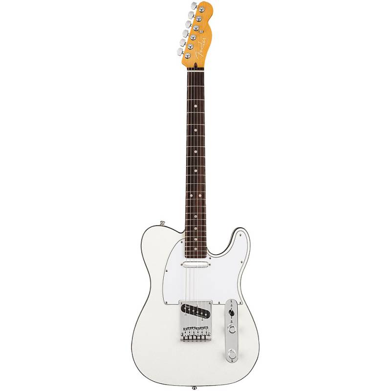 Fender American Ultra Telecaster RW Artic Pearl E-Gitarre von Fender