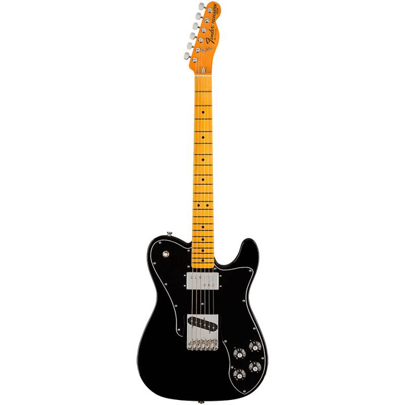 Fender American Vintage II 1977 Telecaster Custom Black E-Gitarre von Fender