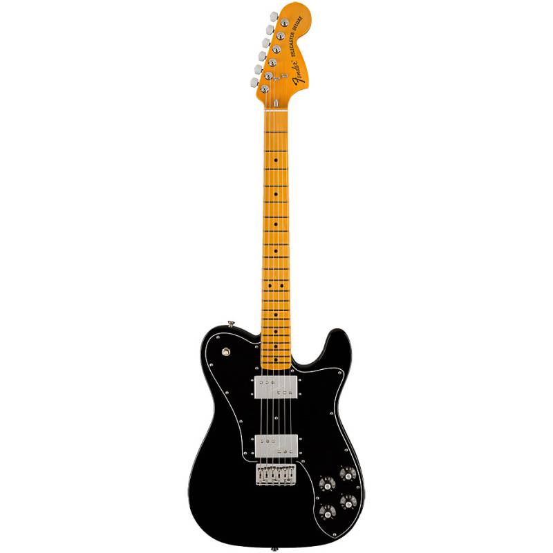 Fender American Vintage II 1975 Telecaster Deluxe, Black E-Gitarre von Fender