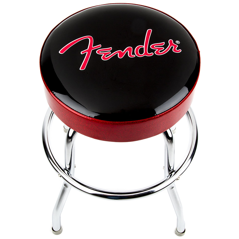 Fender Bar Stool Red Sparkle Logo 24" Geschenkartikel von Fender
