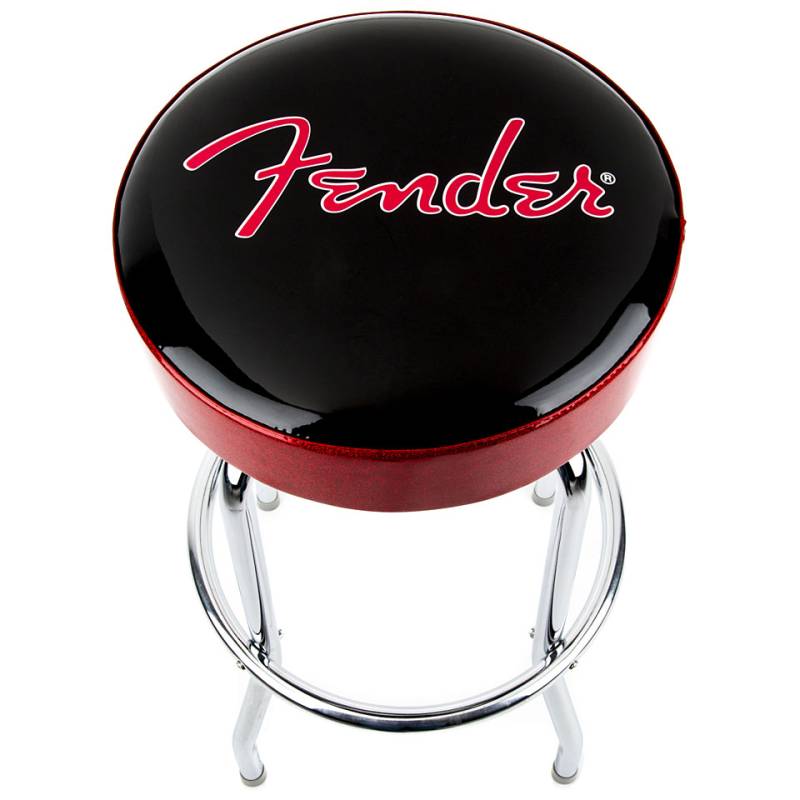 Fender Bar Stool Red Sparkle Logo 30" Geschenkartikel von Fender