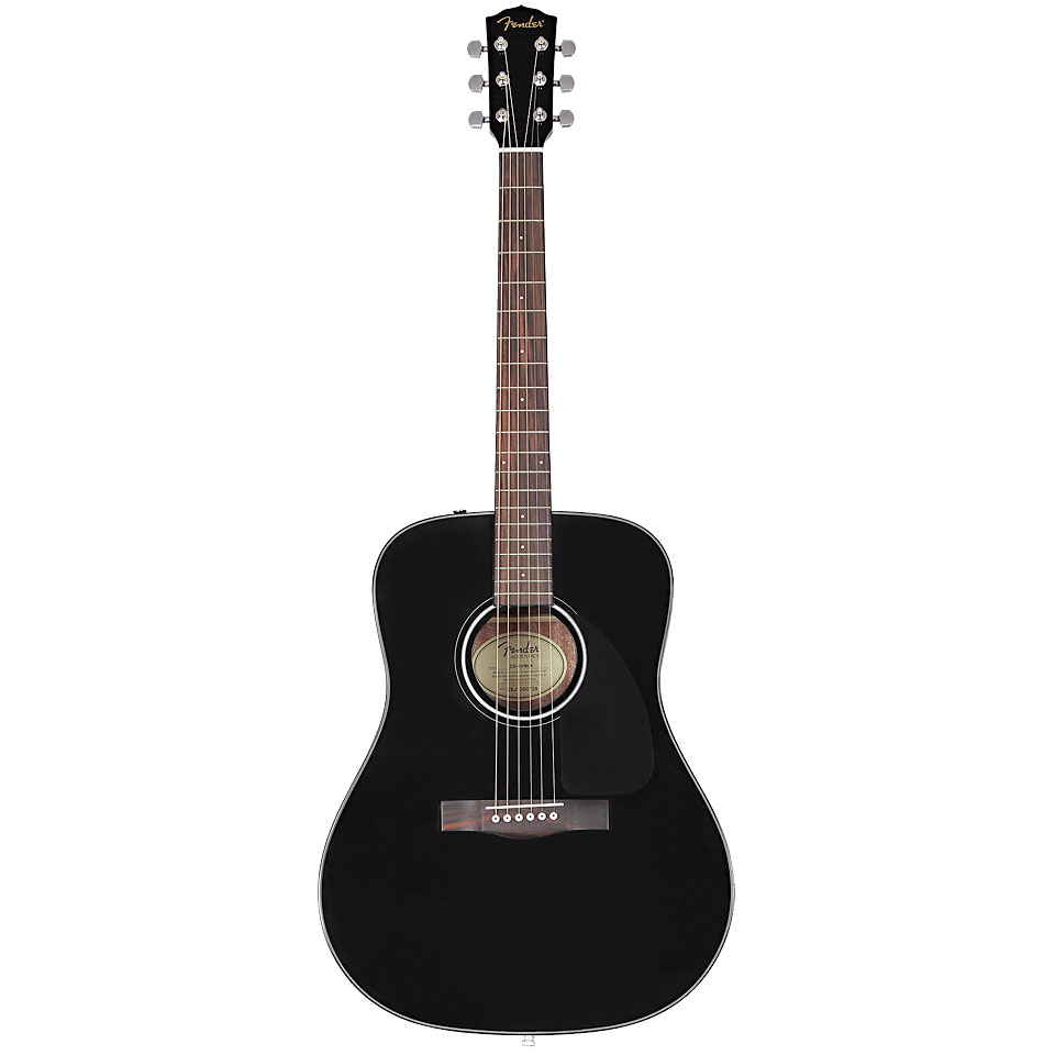 Fender CD-60 V3 BLK Westerngitarre von Fender