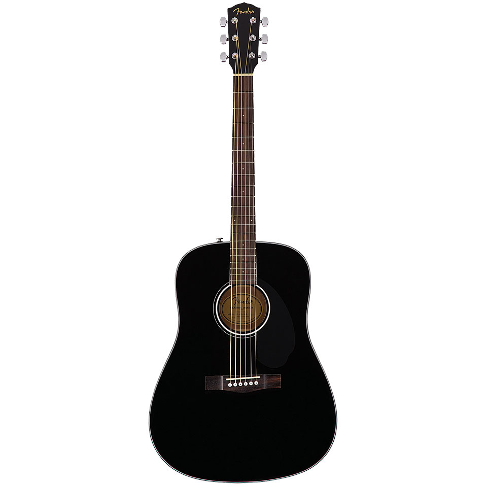 Fender CD-60S BLK Westerngitarre von Fender