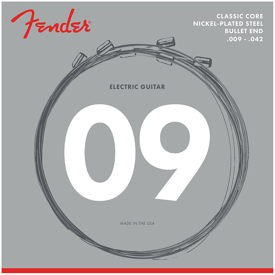 Fender Classic Core 3255L 009-042 Saiten E-Gitarre Fender Classic Core 3255L 009-042 Saiten E-Gitarre von Fender