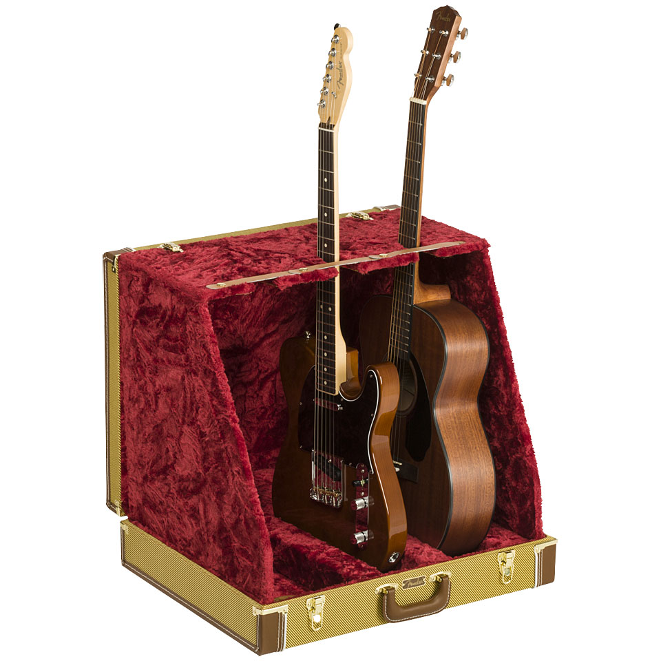 Fender Classic Series Case Stand - 3 Guitar Tweed Gitarrenständer Fender Classic Series Case Stand - 3 Guitar Tweed Gitarrenständer von Fender