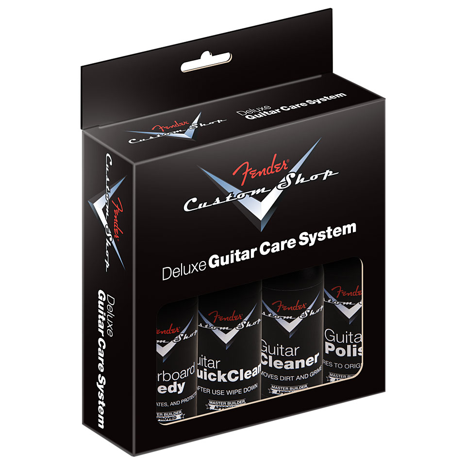 Fender Custom Shop Deluxe Guitar Care Kit Pflegemittel Gitarre/Bass von Fender