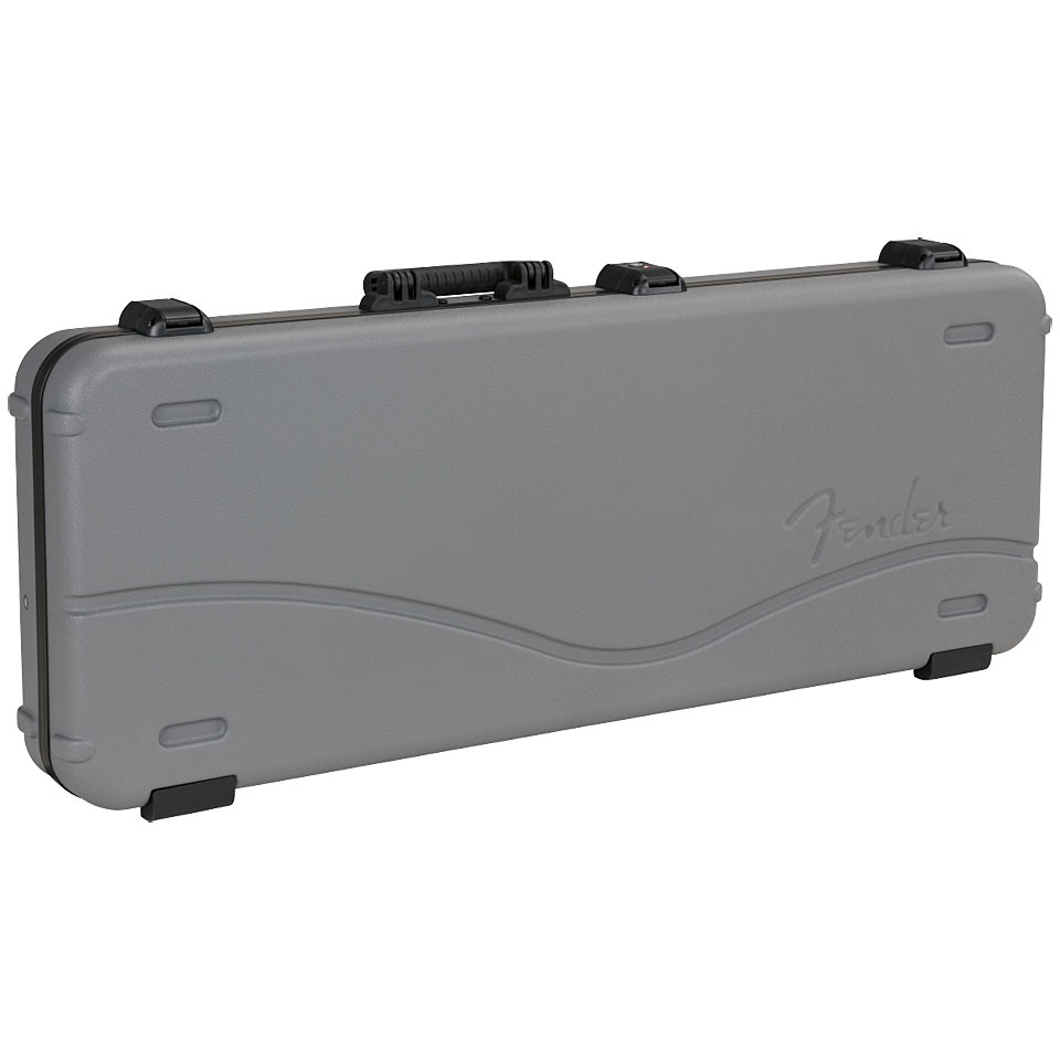 Fender Deluxe Molded Case – Strat/Tele Silver/Blue Koffer E-Gitarre Fender Deluxe Molded Case – Strat/Tele Silver/Blue Koffer E-Gitarre von Fender