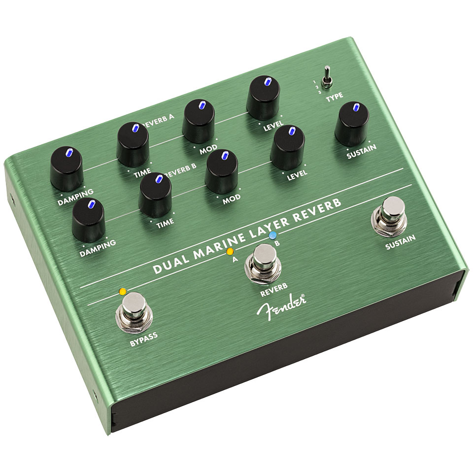 Fender Dual Marine Layer Reverb Effektgerät E-Gitarre Fender Dual Marine Layer Reverb Effektgerät E-Gitarre von Fender