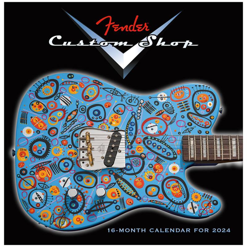 Fender Fender® 2024 Custom Shop Calendar Kalender von Fender