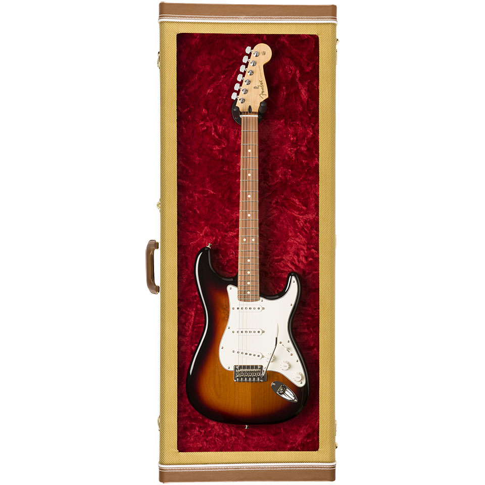 Fender Guitar Display Case TWD Koffer E-Gitarre von Fender