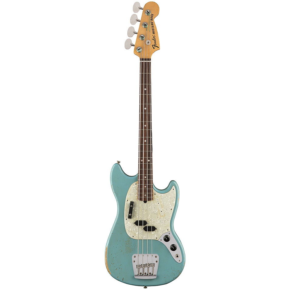 Fender JMJ Road Worn Mustang Bass DBL RW E-Bass Fender JMJ Road Worn Mustang Bass DBL RW E-Bass von Fender