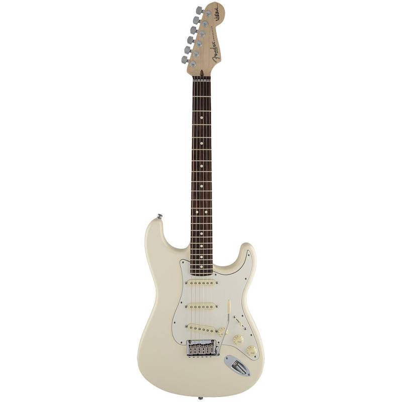 Fender Jeff Beck Stratocaster Olympic White E-Gitarre von Fender