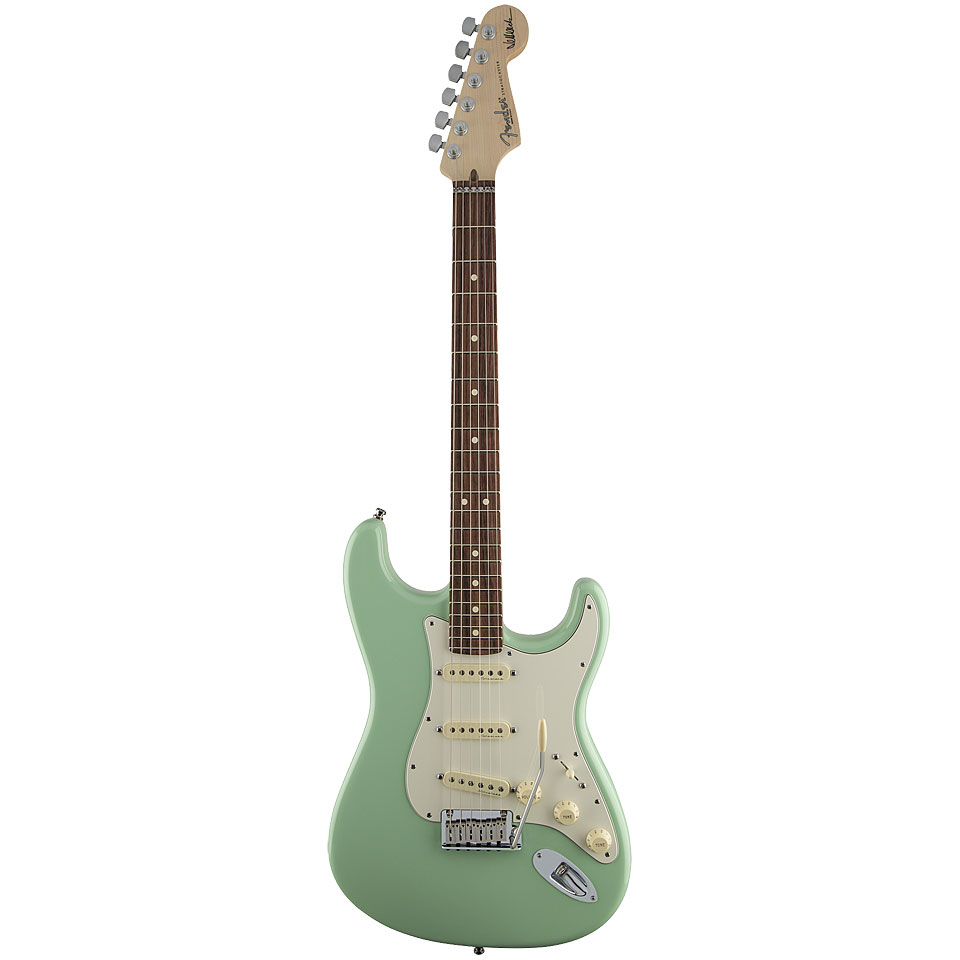 Fender Jeff Beck Stratocaster Surf Green E-Gitarre von Fender