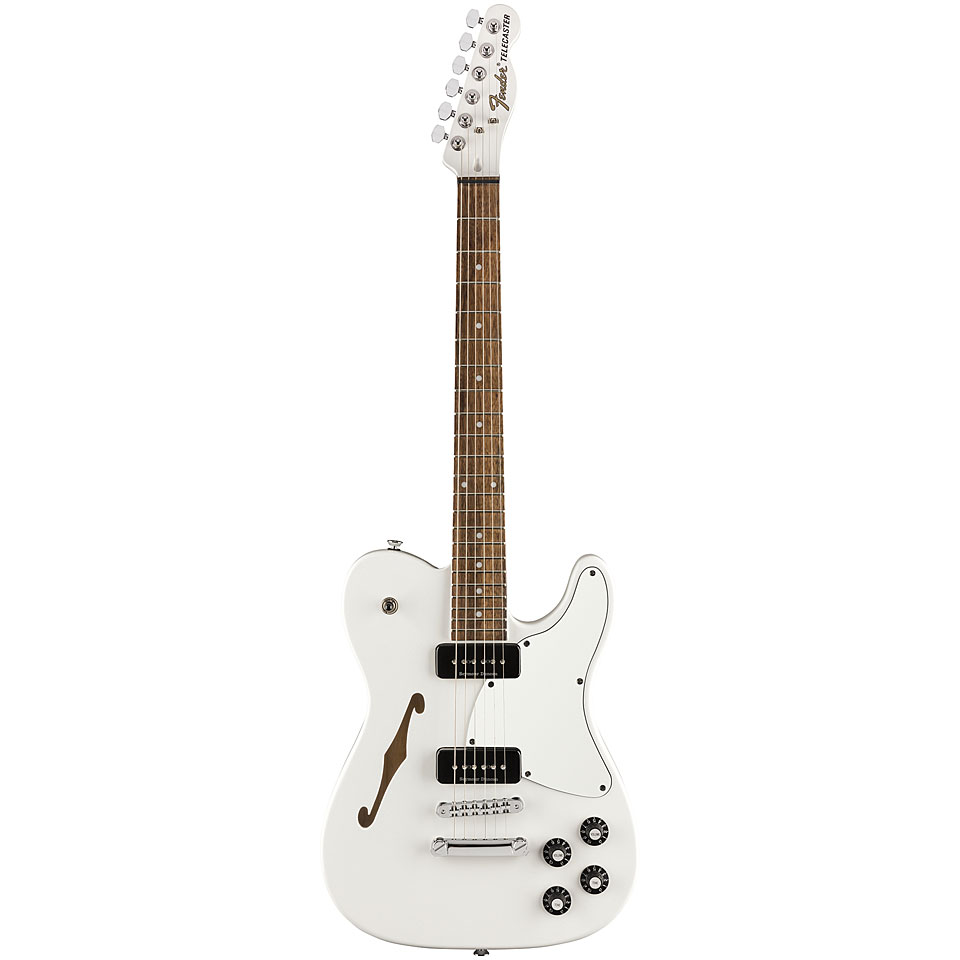 Fender Jim Atkins JA-90 Telecaster Thinline Snow White E-Gitarre Fender Jim Atkins JA-90 Telecaster Thinline Snow White E-Gitarre von Fender