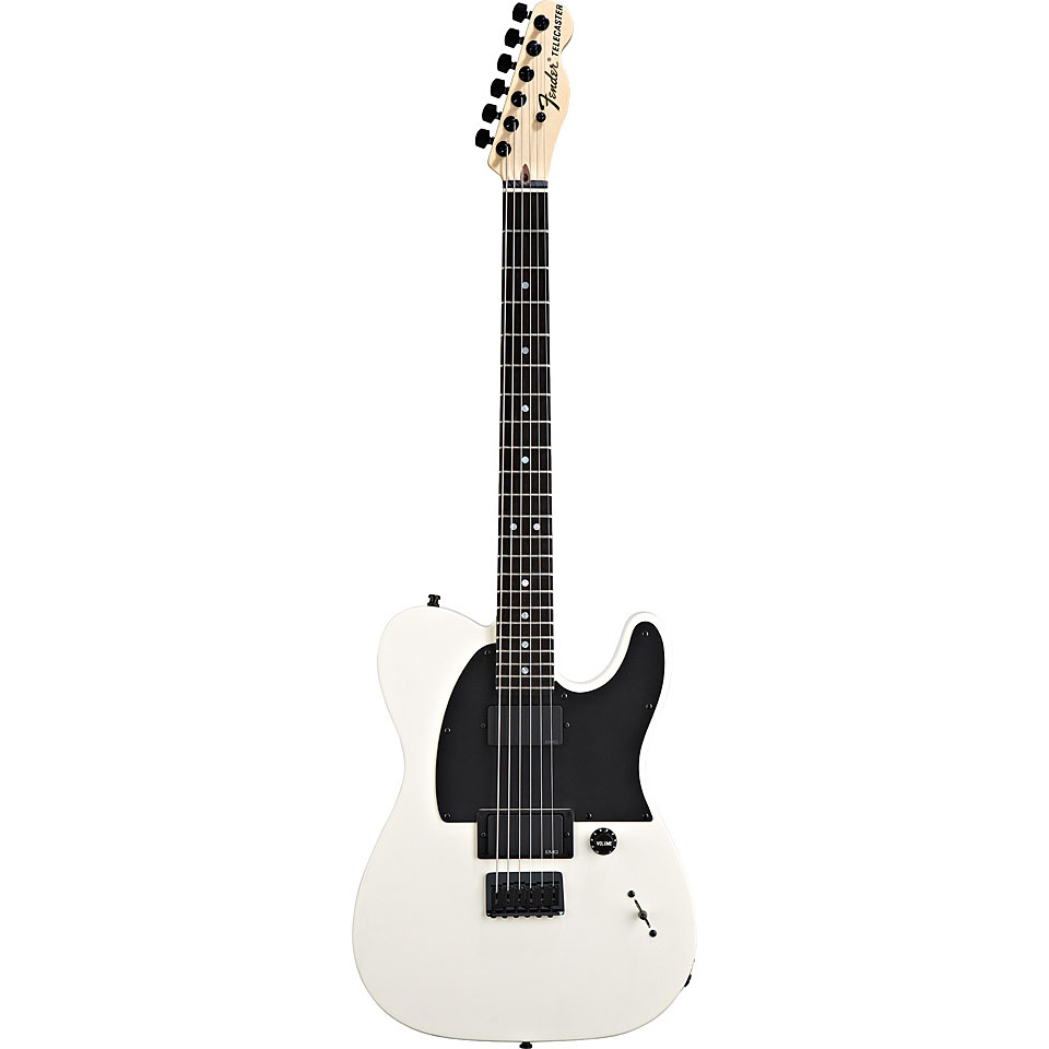Fender Jim Root Telecaster, Flat White E-Gitarre Fender Jim Root Telecaster, Flat White E-Gitarre von Fender