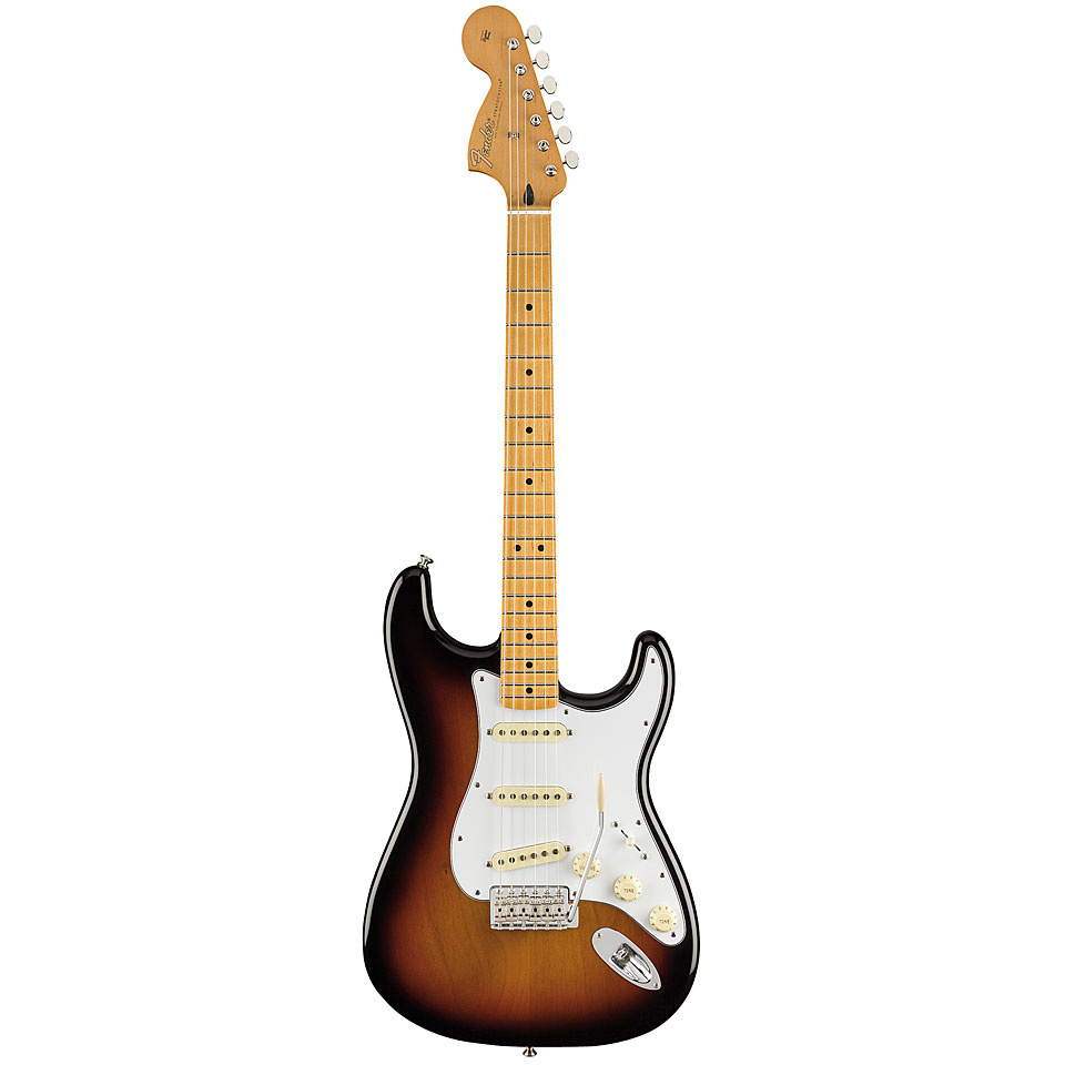 Fender Jimi Hendrix Stratocaster MN 3-Color-Sunburst E-Gitarre von Fender