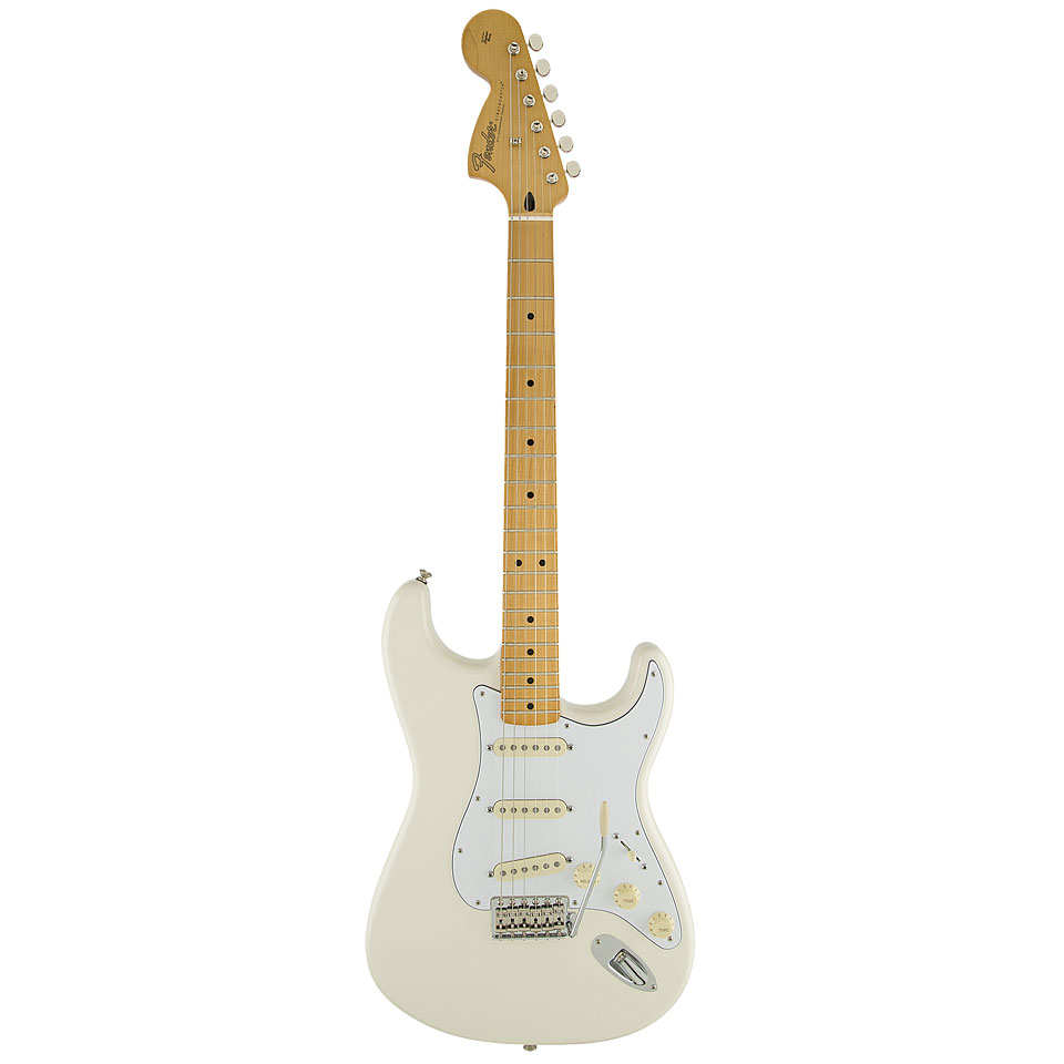 Fender Jimi Hendrix Stratocaster MN Olympic White E-Gitarre von Fender