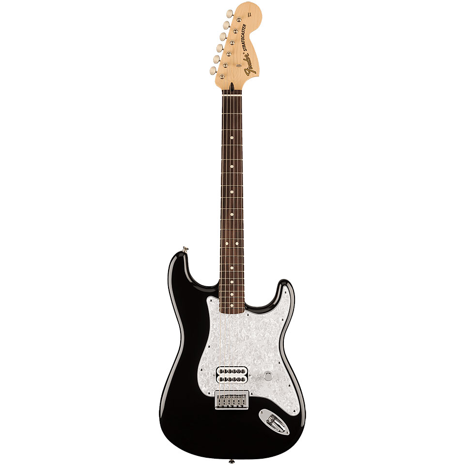 Fender LTD Tom Delonge Strat Black E-Gitarre Fender LTD Tom Delonge Strat Black E-Gitarre von Fender