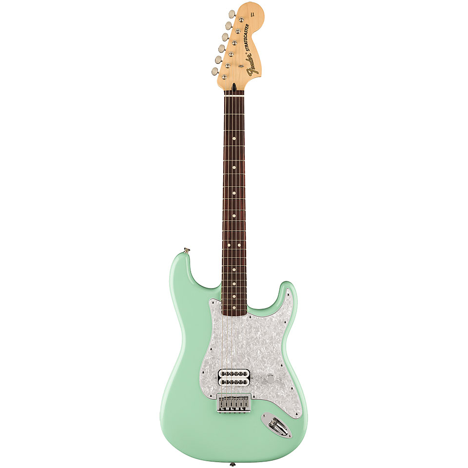 Fender LTD Tom Delonge Strat Surf Green E-Gitarre Fender LTD Tom Delonge Strat Surf Green E-Gitarre von Fender