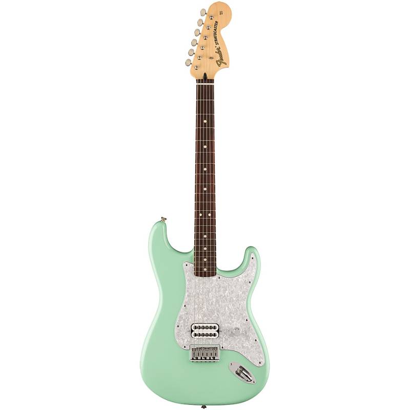 Fender LTD Tom Delonge Strat Surf Green E-Gitarre von Fender