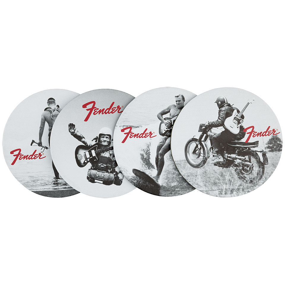 Fender Leather Coasters Geschenkartikel Fender Leather Coasters Geschenkartikel von Fender