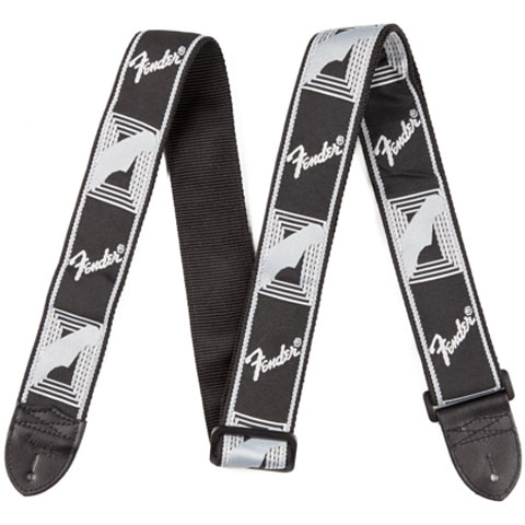 Fender Monogram 2" Black/Grey/Grey Gitarrengurt Fender Monogram 2" Black/Grey/Grey Gitarrengurt von Fender