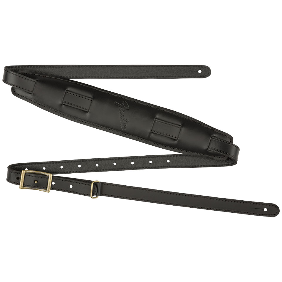 Fender Mustang Saddle Strap Black Gitarrengurt Fender Mustang Saddle Strap Black Gitarrengurt von Fender