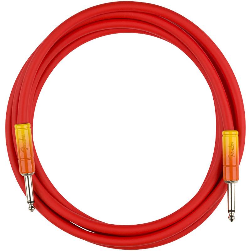 Fender Ombre Cable Tequila Sunrise 3 m Instrumentenkabel von Fender