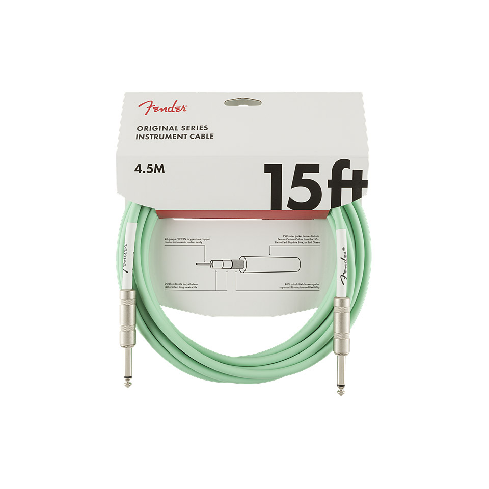 Fender Original Series 4,5 m SFG Instrumentenkabel von Fender