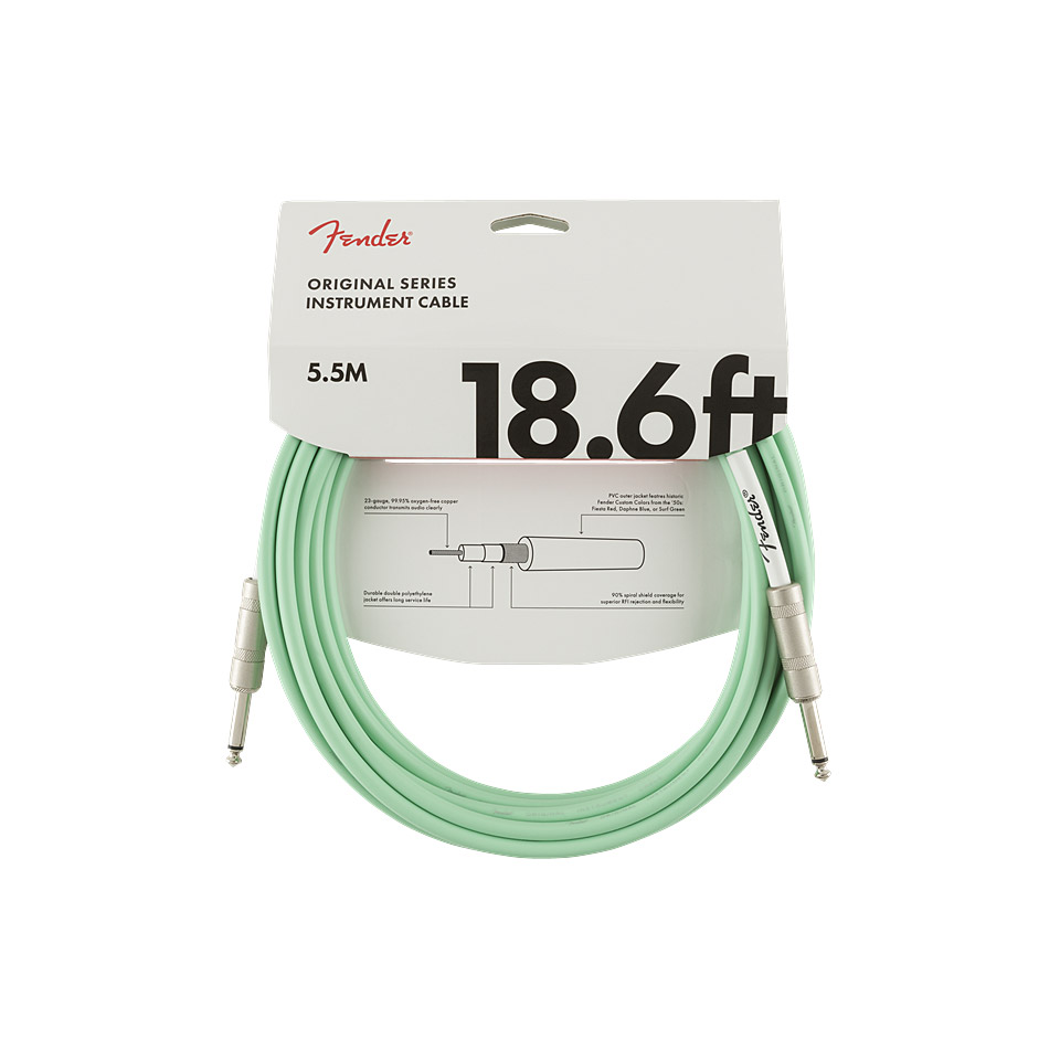 Fender Original Series 5,5 m SFG Instrumentenkabel von Fender