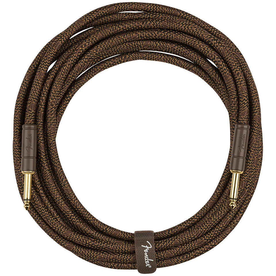 Fender Paramount 18,6' Acoustic Instrument Cable, Brown Fender Paramount 18,6' Acoustic Instrument Cable, Brown von Fender