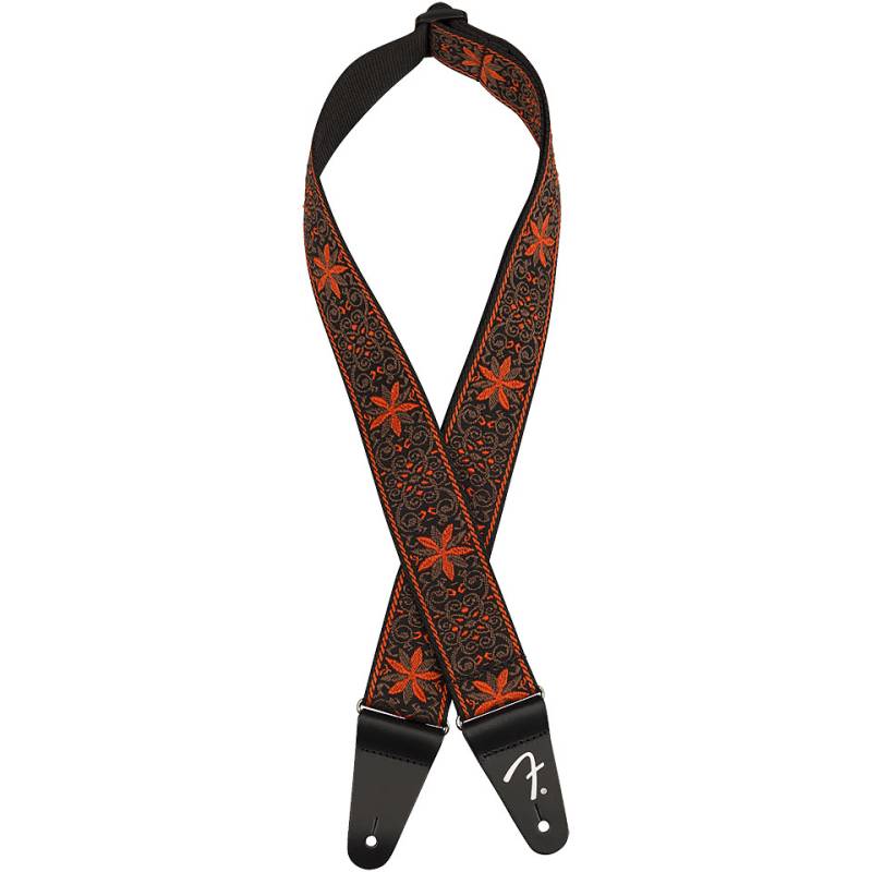 Fender Pasadena Woven Strap 2" , Orange Wallflower Gitarrengurt von Fender