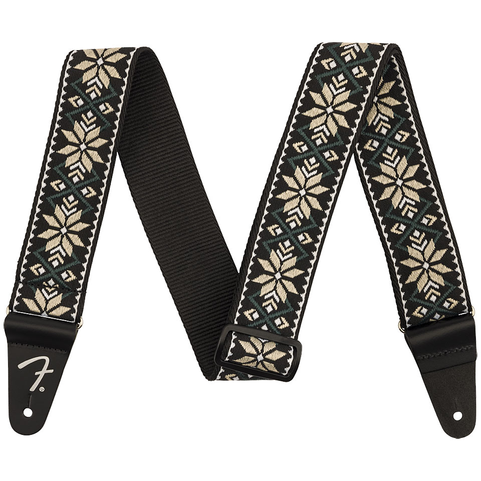 Fender Pasadena Woven Strap 2" , Yellow Snowflake Gitarrengurt Fender Pasadena Woven Strap 2" , Yellow Snowflake Gitarrengurt von Fender