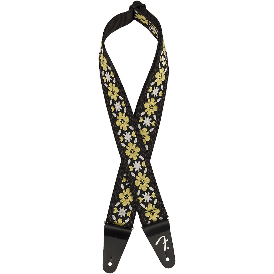 Fender Pasadena Woven Strap 2" Yellow Clover Gitarrengurt Fender Pasadena Woven Strap 2" Yellow Clover Gitarrengurt von Fender