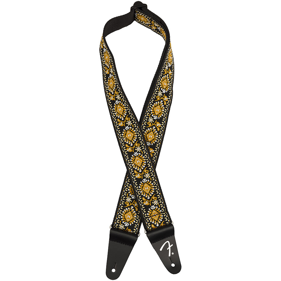 Fender Pasadena Woven Strap 2" Yellow Lotus Gitarrengurt Fender Pasadena Woven Strap 2" Yellow Lotus Gitarrengurt von Fender
