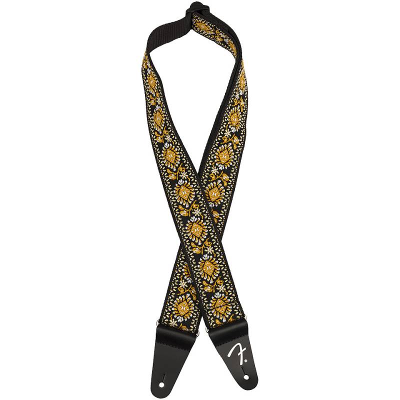 Fender Pasadena Woven Strap 2" Yellow Lotus Gitarrengurt von Fender