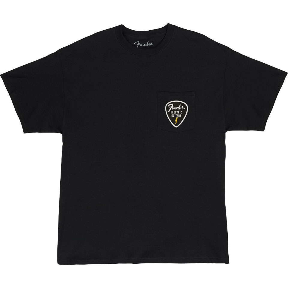 Fender Pick Patch Pocket Tee Black L T-Shirt von Fender