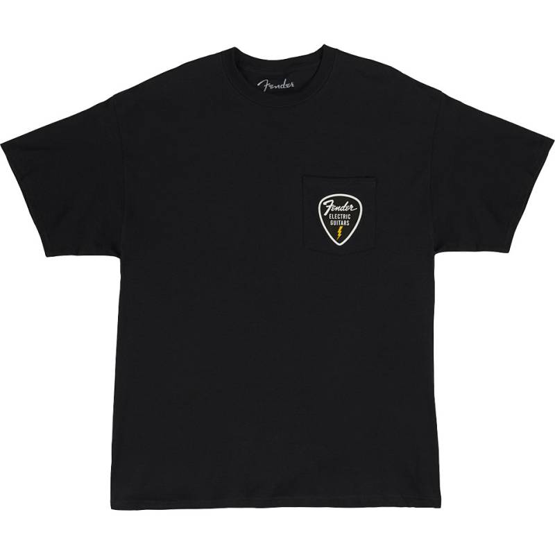 Fender Pick Patch Pocket Tee Black S T-Shirt von Fender