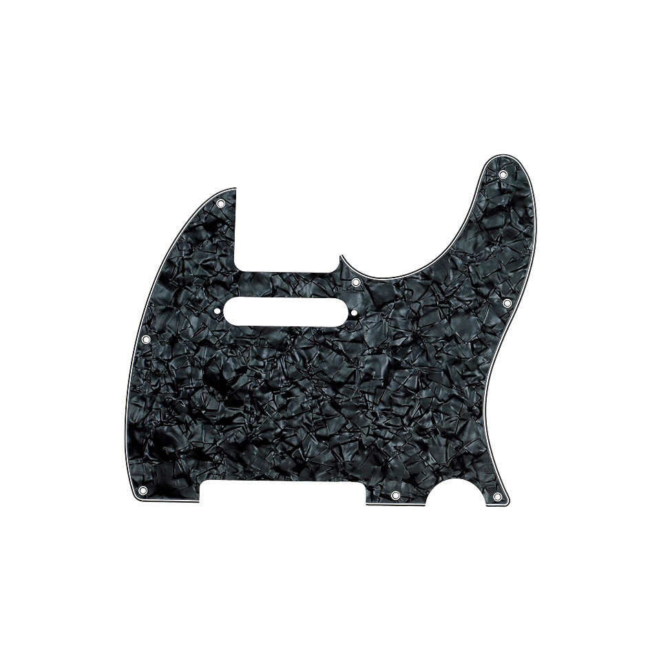 Fender Pickguard Telecaster, 8-Hole Mount, Black Pearl, 4-Ply Fender Pickguard Telecaster, 8-Hole Mount, Black Pearl, 4-Ply von Fender