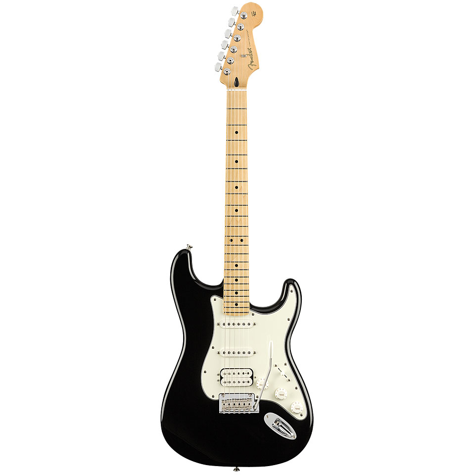 Fender Player Stratocaster HSS MN Black E-Gitarre Fender Player Stratocaster HSS MN Black E-Gitarre von Fender