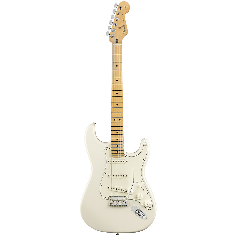 Fender Player Stratocaster MN Polar White E-Gitarre von Fender
