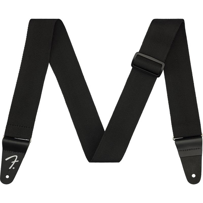 Fender Polypro Strap BLK Gitarrengurt von Fender