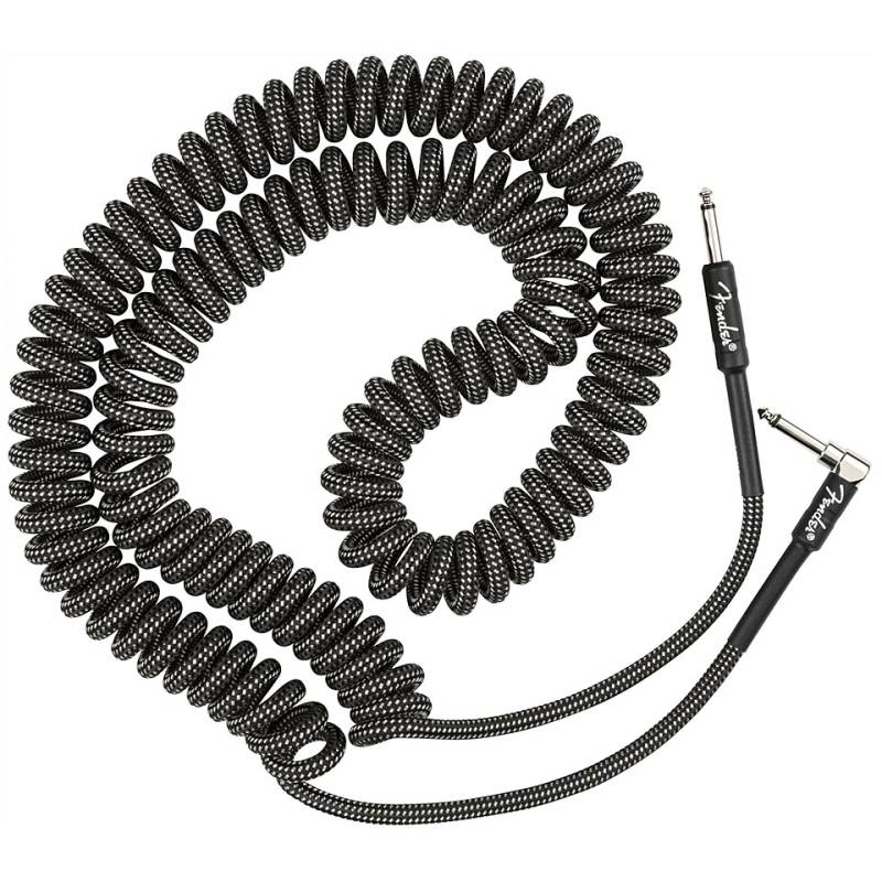 Fender Pro Coil 30&#39; Grey Tweed Instrumentenkabel von Fender